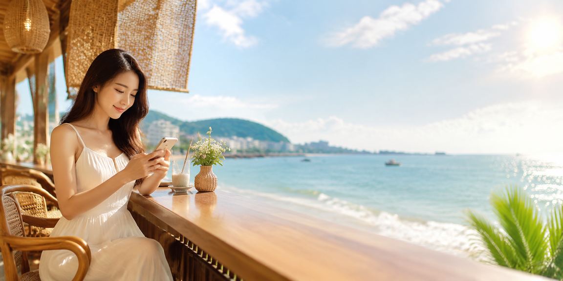 Người dùng tại Vũng Tàu theo dõi kết quả đua ngựa và thể thao trên điện thoại